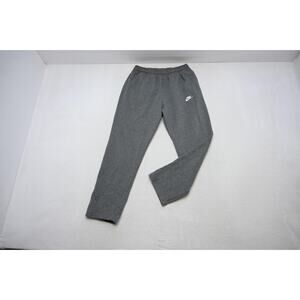 Nike Jogger Sweat Pants Cotton Blend Athletic Gray W/Pockets Mens Sz Medium